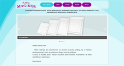 Desktop Screenshot of mag-kos.pl