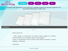 Tablet Screenshot of mag-kos.pl